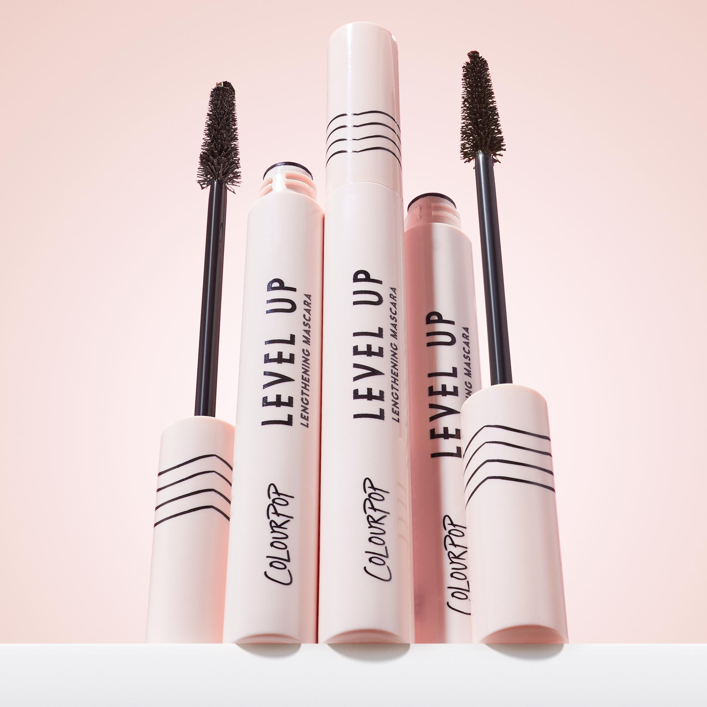 ColourPop Level Up Lengthening Mascara - Ultra-Pigmented Brown Mascara to Lift, Lengthen & Separate Lashes - Made with a Precision Tip Tapered Brush - Brown (0.25 fl oz) - Image 6